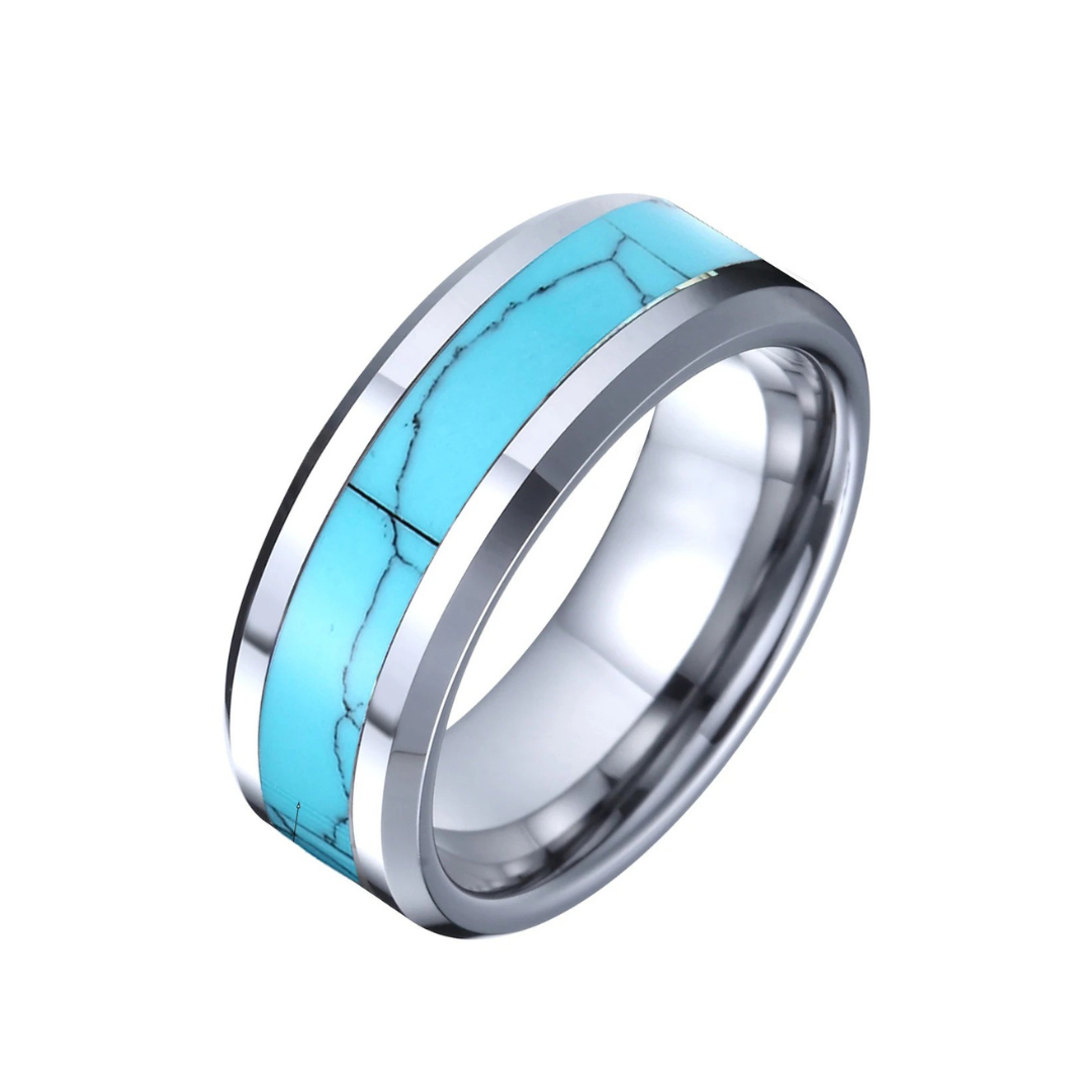 GREDZENS AR IESTRĀDĀTU TIRKĪZU