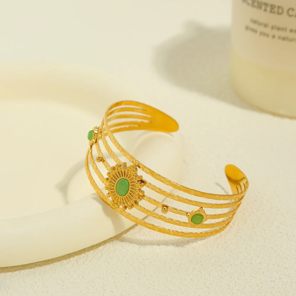 PLATA APROCE AR ZAĻU AKMENI